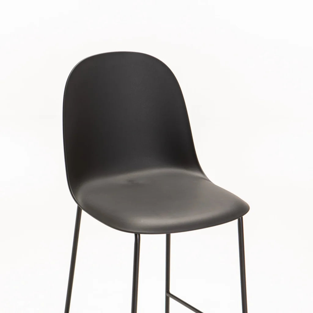 GABE KITCHEN STOOL - BLACK