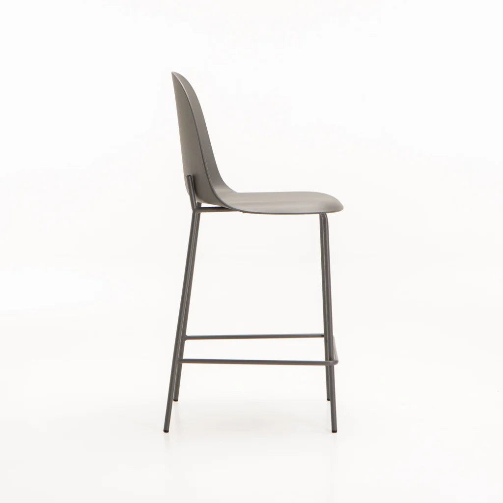 GABE KITCHEN STOOL - GREY