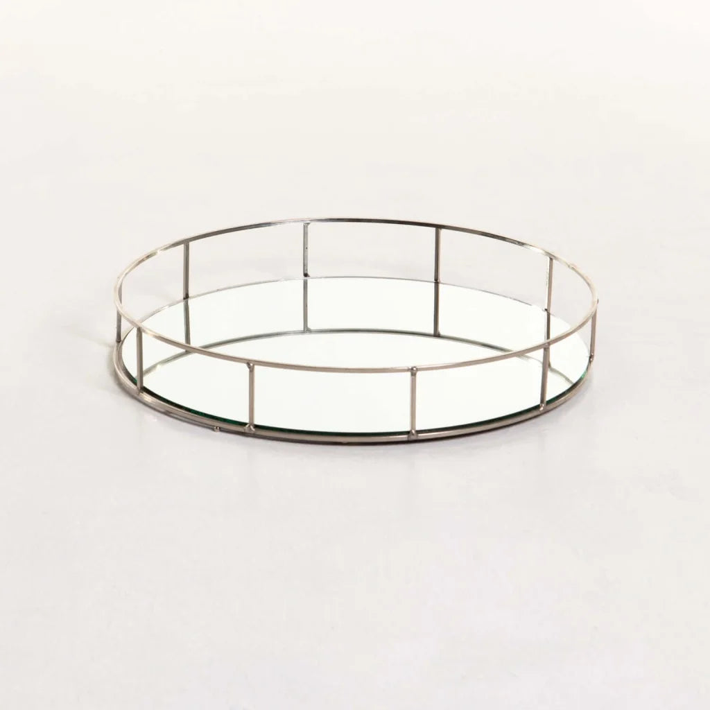 GEM SET OF 2 MIRROR TRAYS