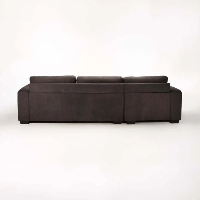 GIA FABRIC CORNER CHAISE-DARK GREY-LEFT