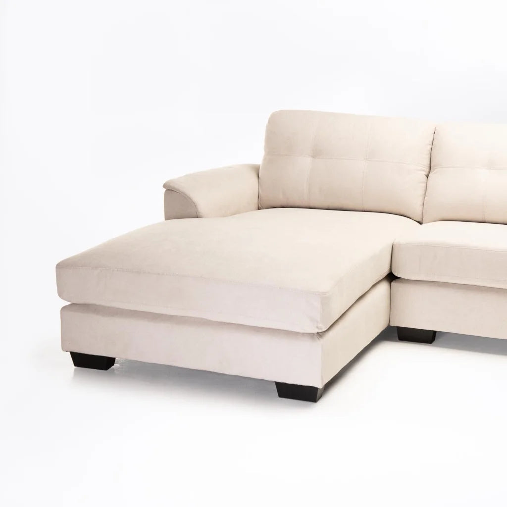 GIA FABRIC CORNER CHAISE-PLATINUM-LEFT