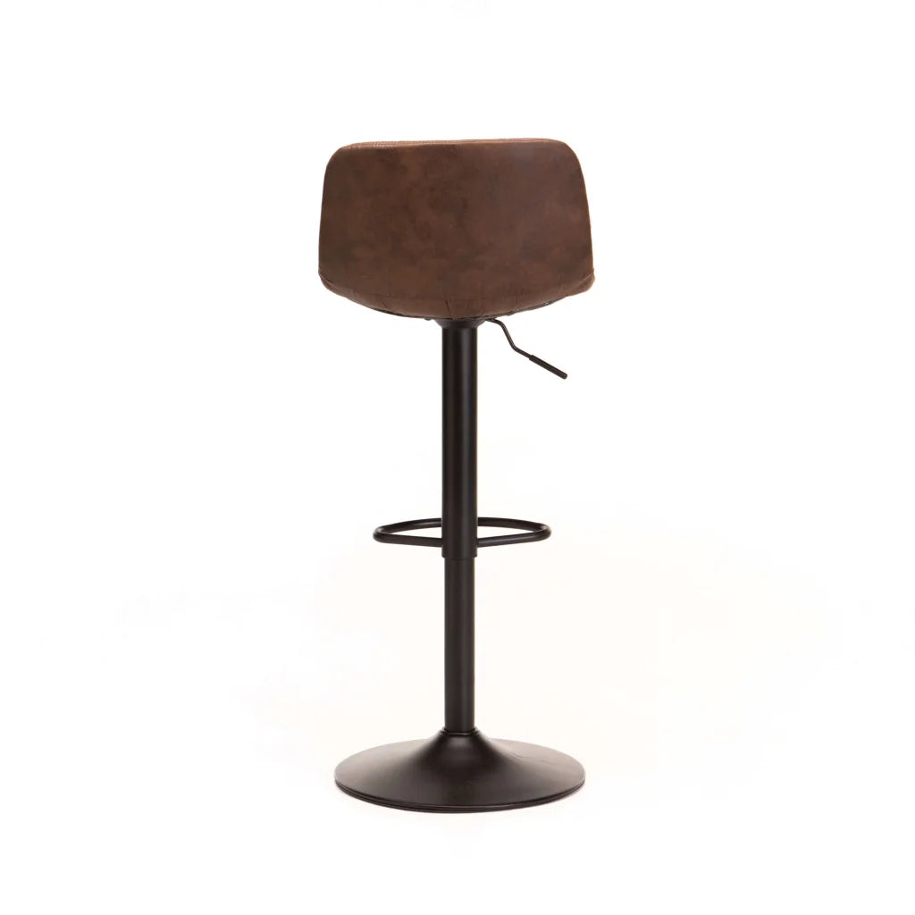 HARLEY FABRIC BARSTOOL - BROWN