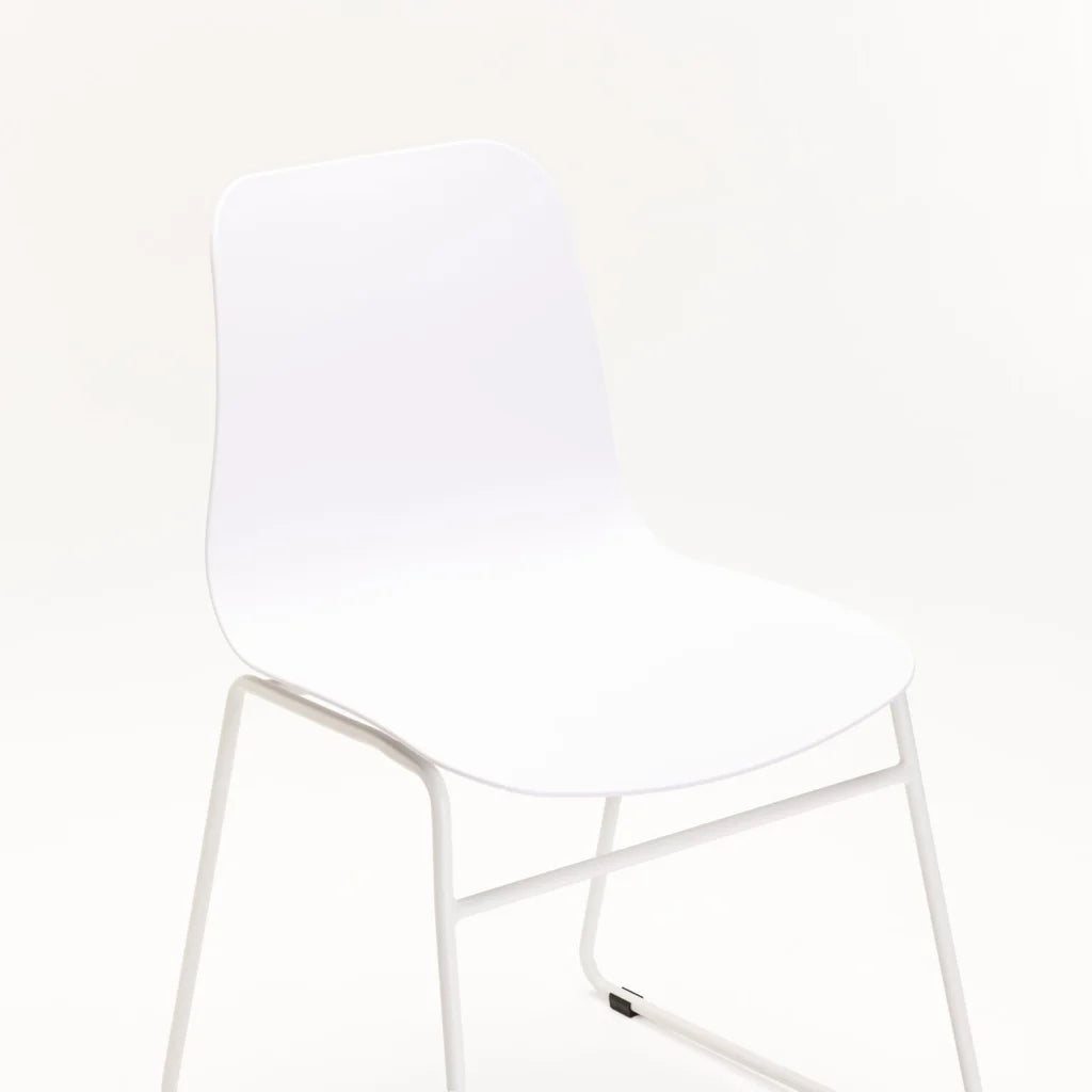 HARPER DINING CHAIR - WHITE
