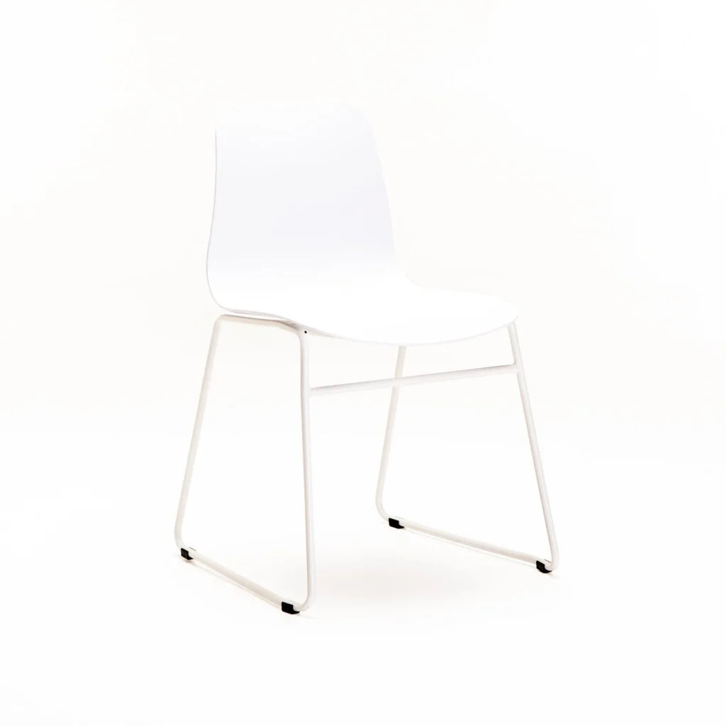 HARPER DINING CHAIR - WHITE
