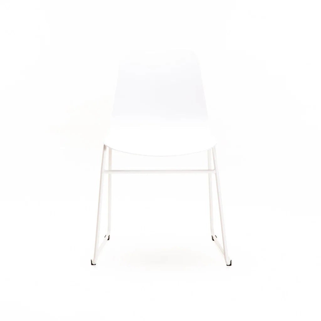 HARPER DINING CHAIR - WHITE