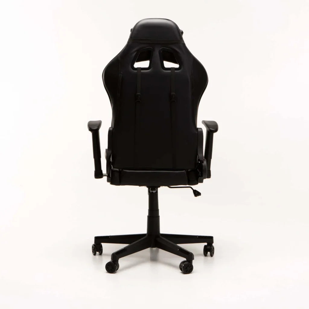 HIGHBACK LUXURY GAMING CHAIR AH594 - BLACK
