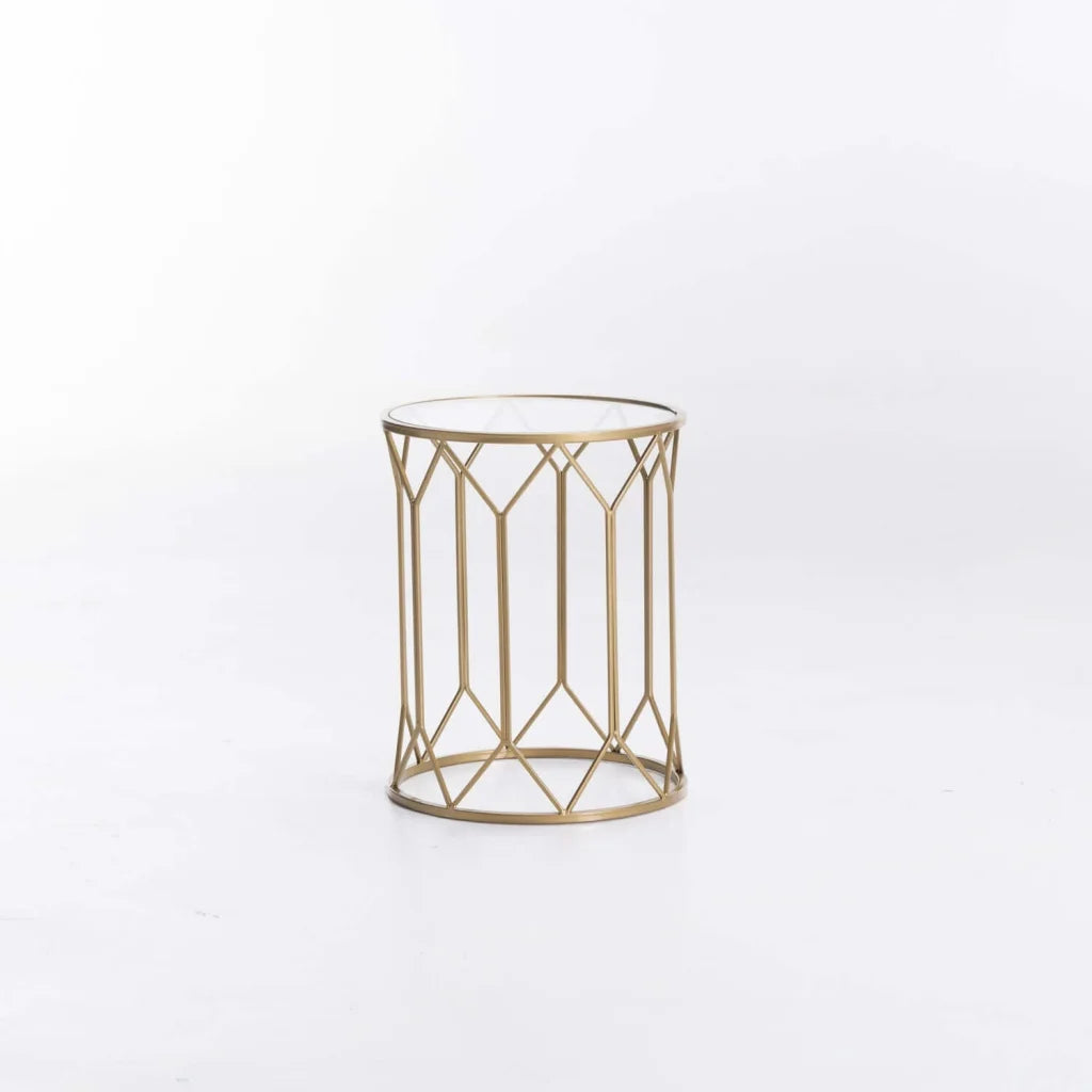 ICARUS SET OF 2 TABLES - GOLD