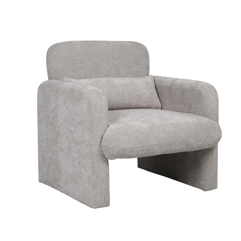 IRIS FABRIC CHAIR - OATMEAL