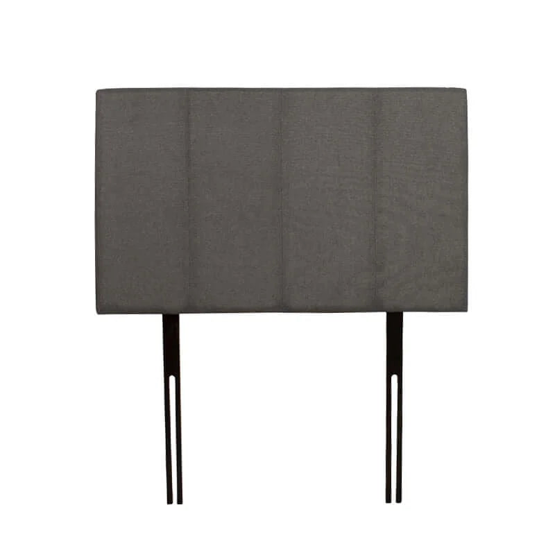 JANE FABRIC SINGLE HEADBOARD - GREY