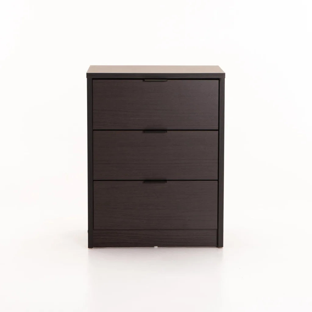 KAPPA 3 DRAWER PEDESTAL - WENGE