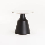 LEA SET OF 2 70/50cm STONE TOP CT-WHITE TOP