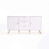 LENA 2 DOOR 3 DRAWER SIDEBOARD - WHITE