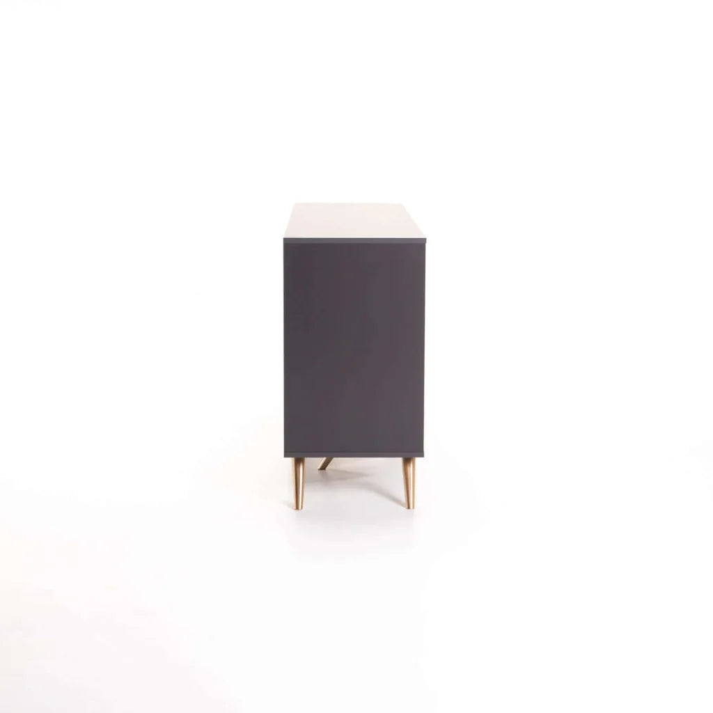 LENA 2 DOOR 3 DRAWER SIDEBOARD - GREY
