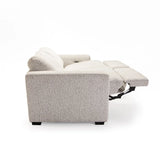 LEO FABRIC ELECTRIC POWER 3 SEATER RECLINER