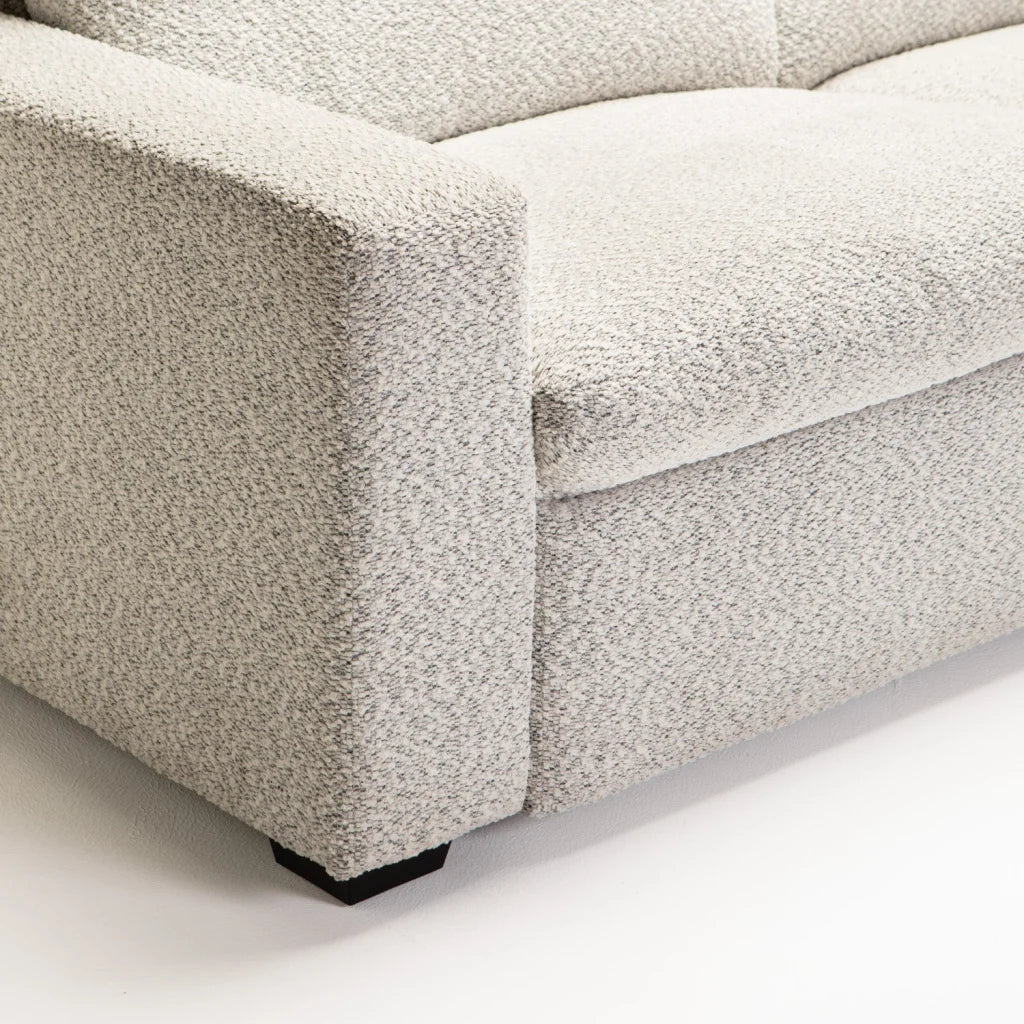 LEO FABRIC ELECTRIC POWER 3 SEATER RECLINER