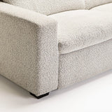 LEO FABRIC ELECTRIC POWER 3 SEATER RECLINER