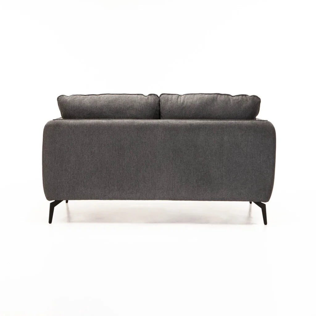 LINA FABRIC 2 SEATER - GREY