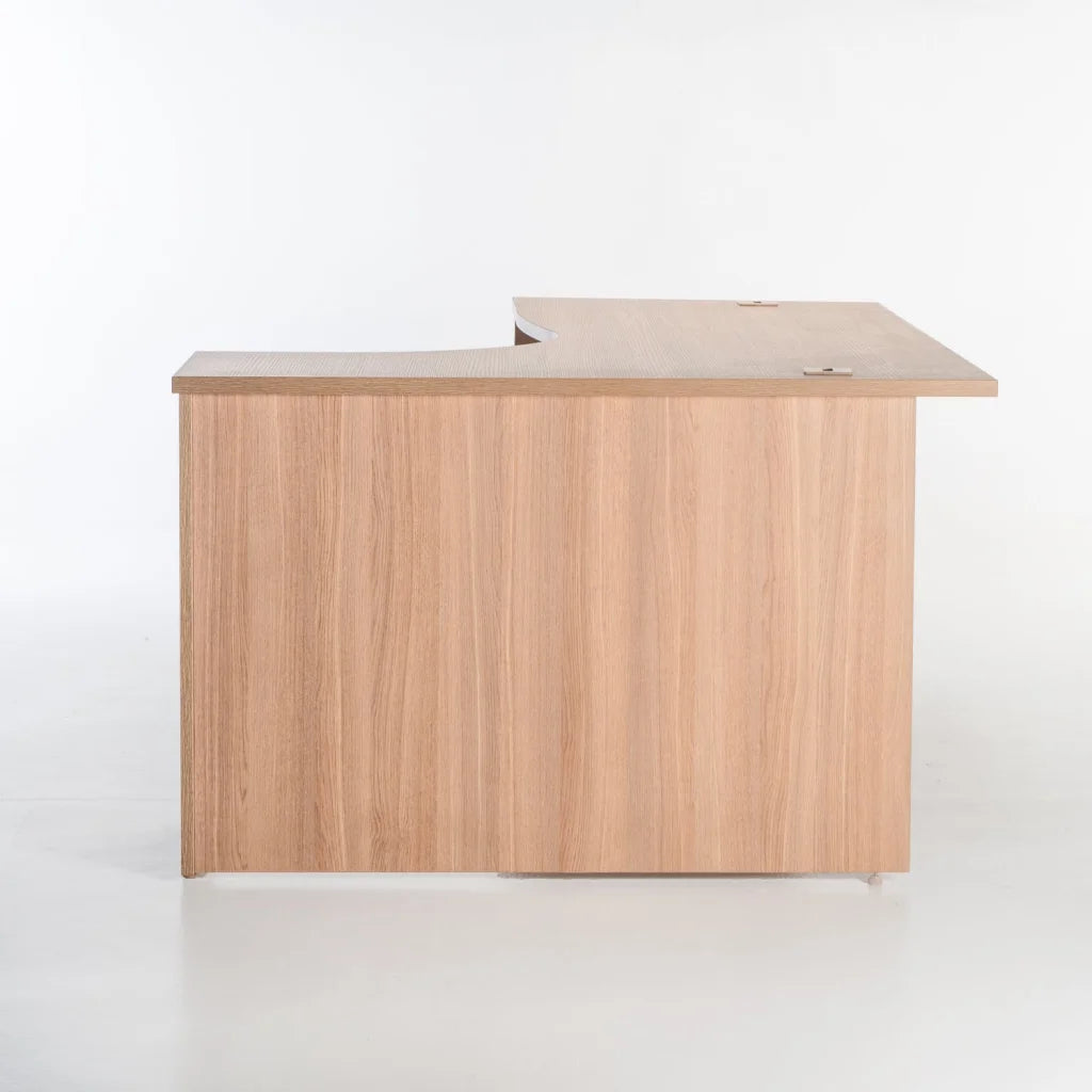 LOGO CORNER DESK LEFT - OAK