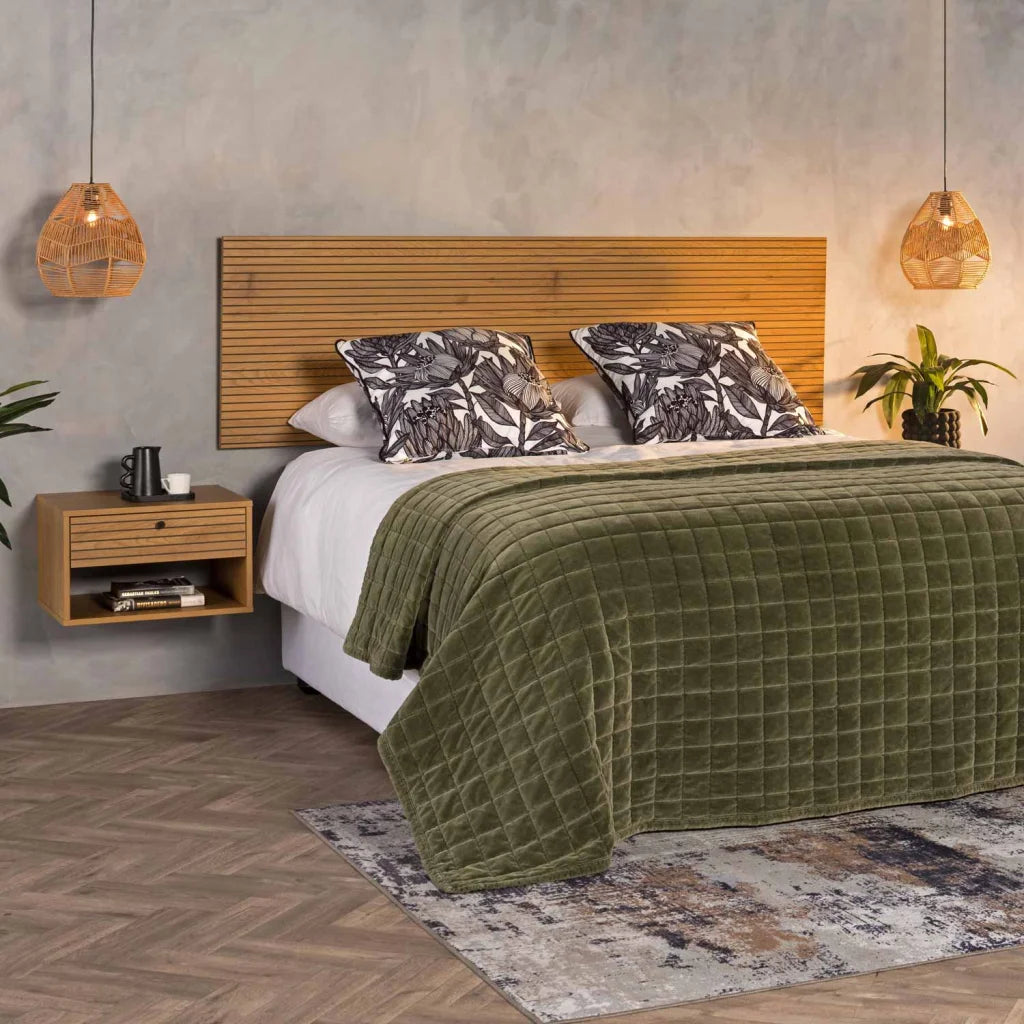LYON KING HEADBOARD - OAK