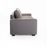 MAXIMO FABRIC 3 SEATER - DARK GREY