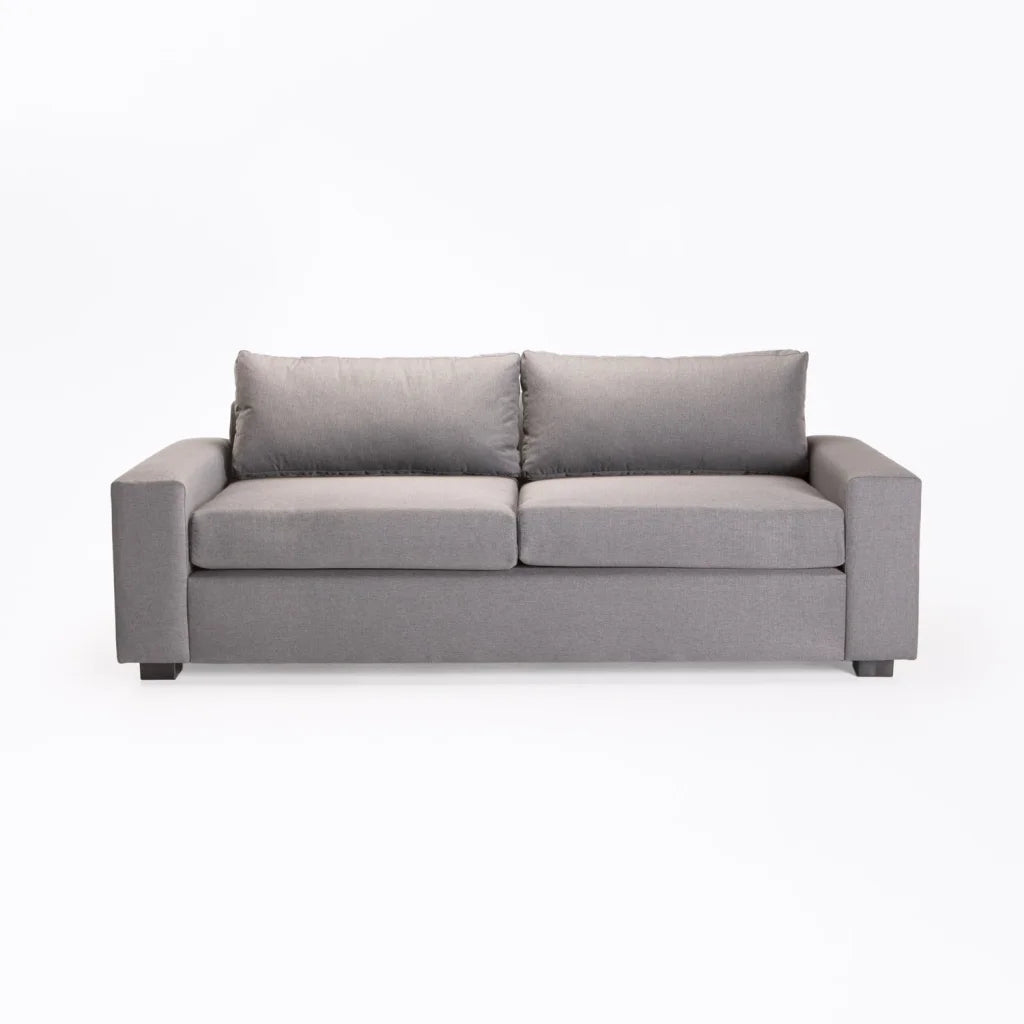 MAXIMO FABRIC 3 SEATER - LIGHT GREY