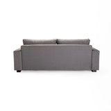 MAXIMO FABRIC 3 SEATER - DARK GREY