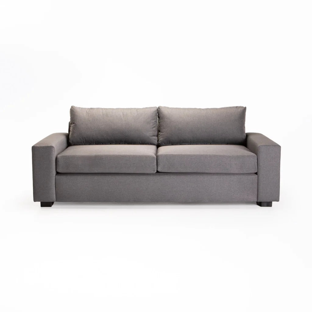 MAXIMO FABRIC 3 SEATER - DARK GREY