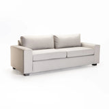 MAXIMO FABRIC 3 SEATER - PLATINUM