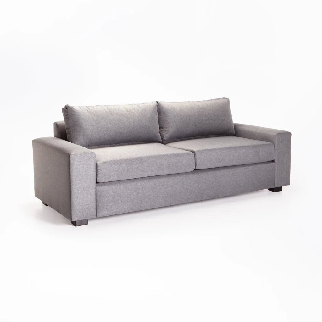 MAXIMO FABRIC 3 SEATER - LIGHT GREY