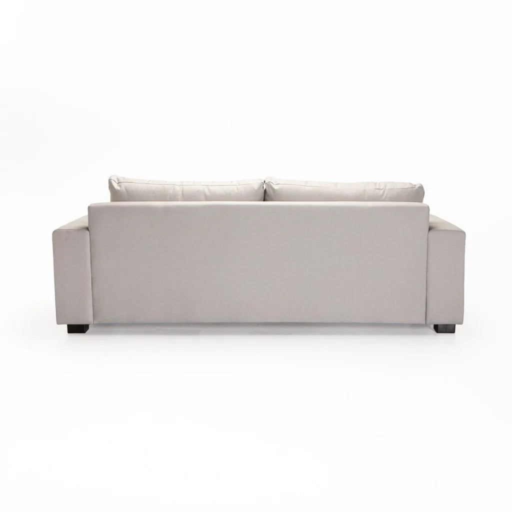 MAXIMO FABRIC 3 SEATER - PLATINUM