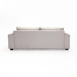 MAXIMO FABRIC 3 SEATER - PLATINUM