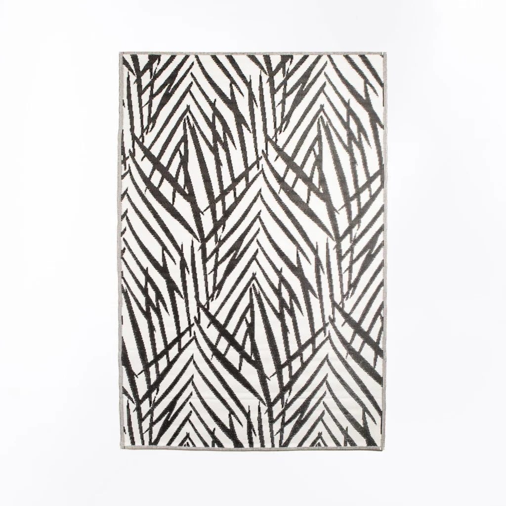 MENO M6 INDOOR/OUTDOOR RUG 120x180cm-BLACK/WHITE