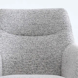 NELLA WOODEN DINING CHAIR - SPECKLED GREY