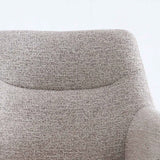 NELLA WOODEN DINING CHAIR - SPECKLED STONE
