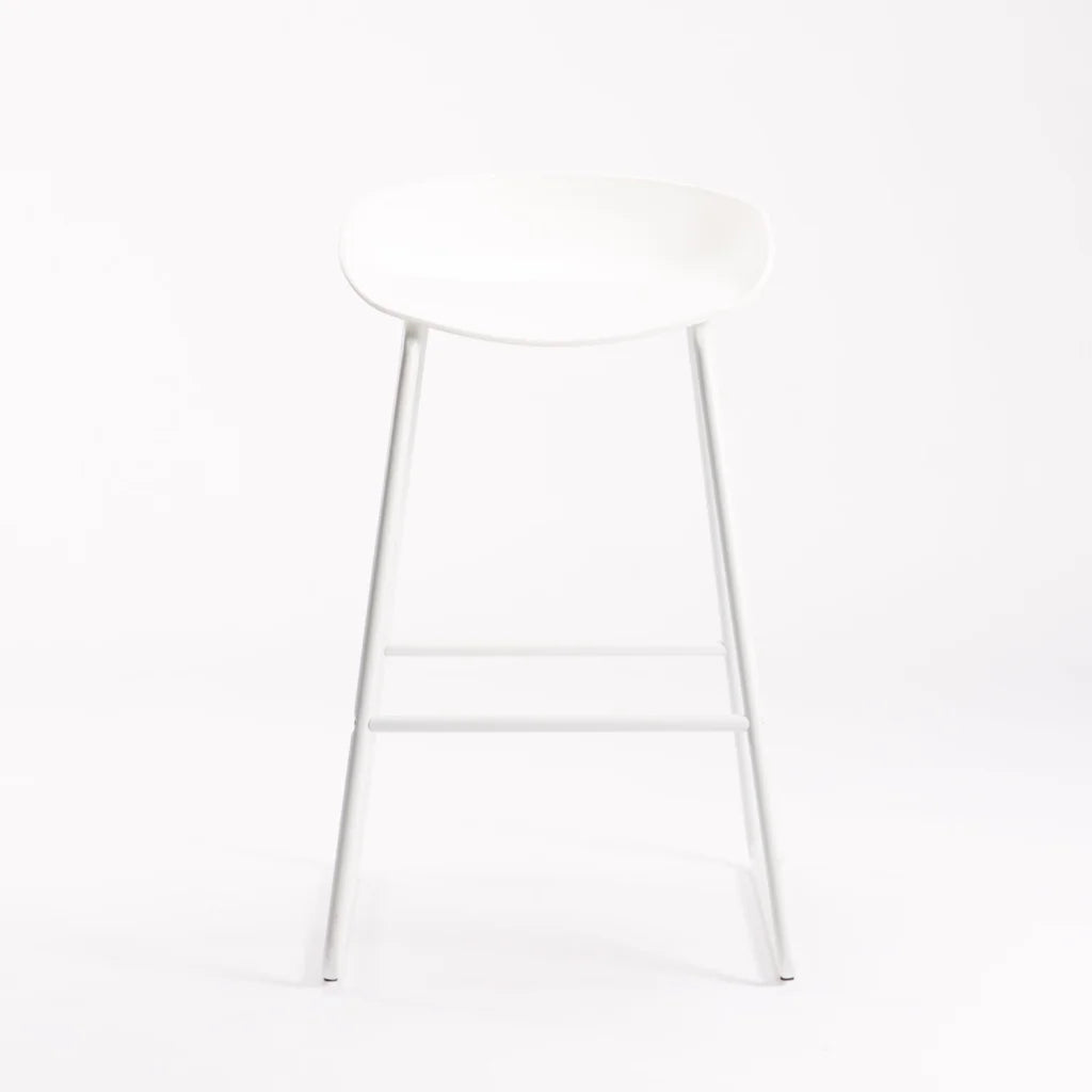 NEXA KITCHEN STOOL - WHITE
