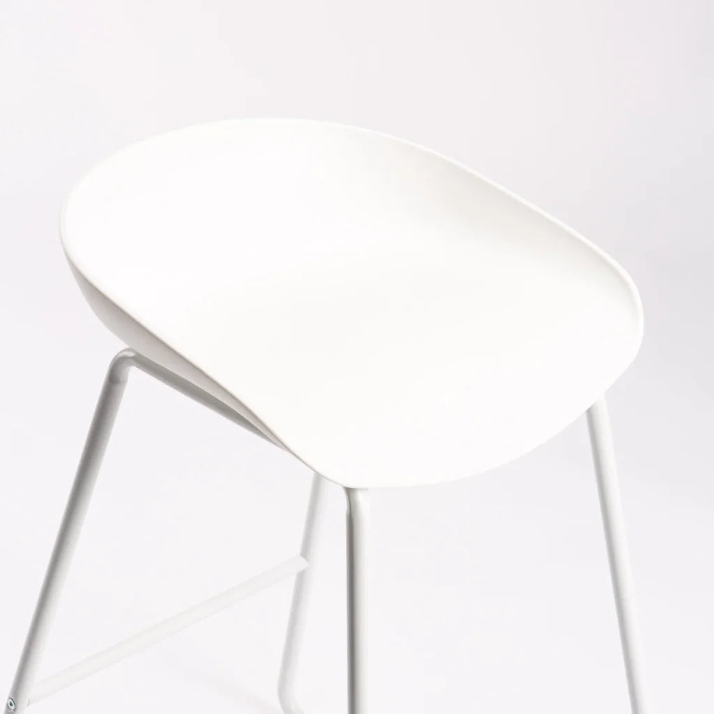 NEXA KITCHEN STOOL - WHITE