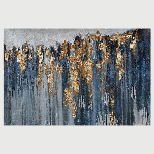 OIL PAINTING ART YL METALLIC SEA 120X80