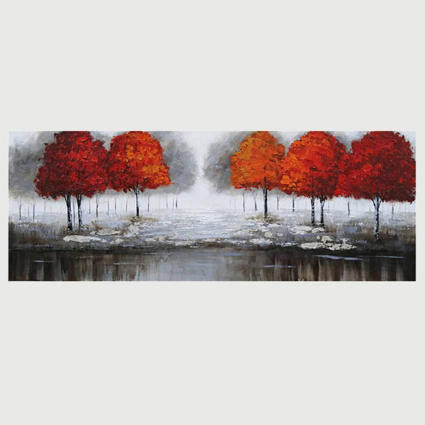 Decofurn | Oil Painting Art Zq - Mystic Trees 50x150 | R899