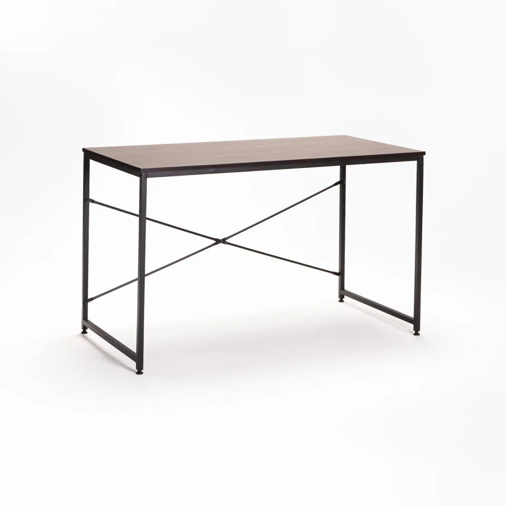 OMEGA 120cm DESK - WENGE/BLACK
