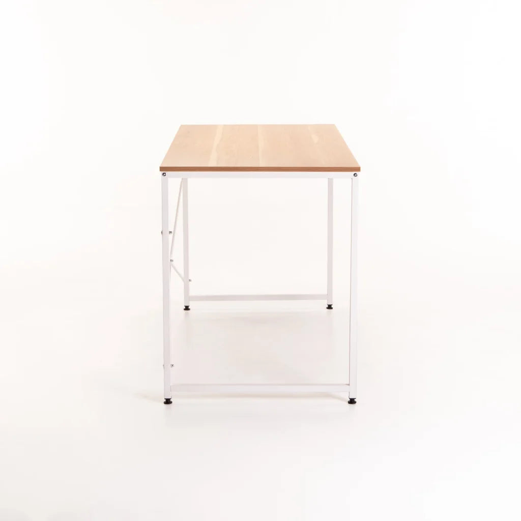 OMEGA 120cm DESK - BEECH/WHITE