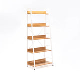 OMEGA 5 SHELF UNIT - BEECH/WHITE