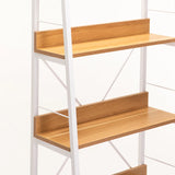 OMEGA 5 SHELF UNIT - BEECH/WHITE