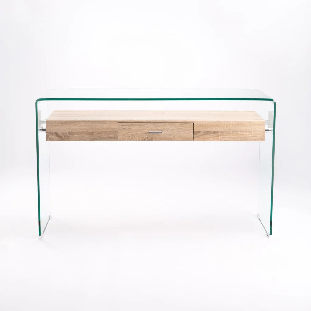 PORT 120x40cm 12MM TEMPERED GLASS CONSOLE