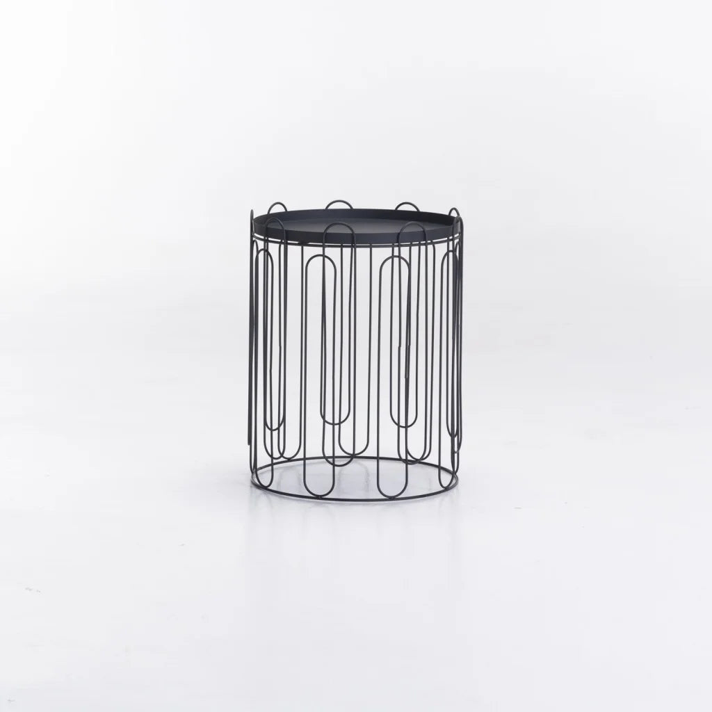 RINI SET OF 2 TABLES - BLACK