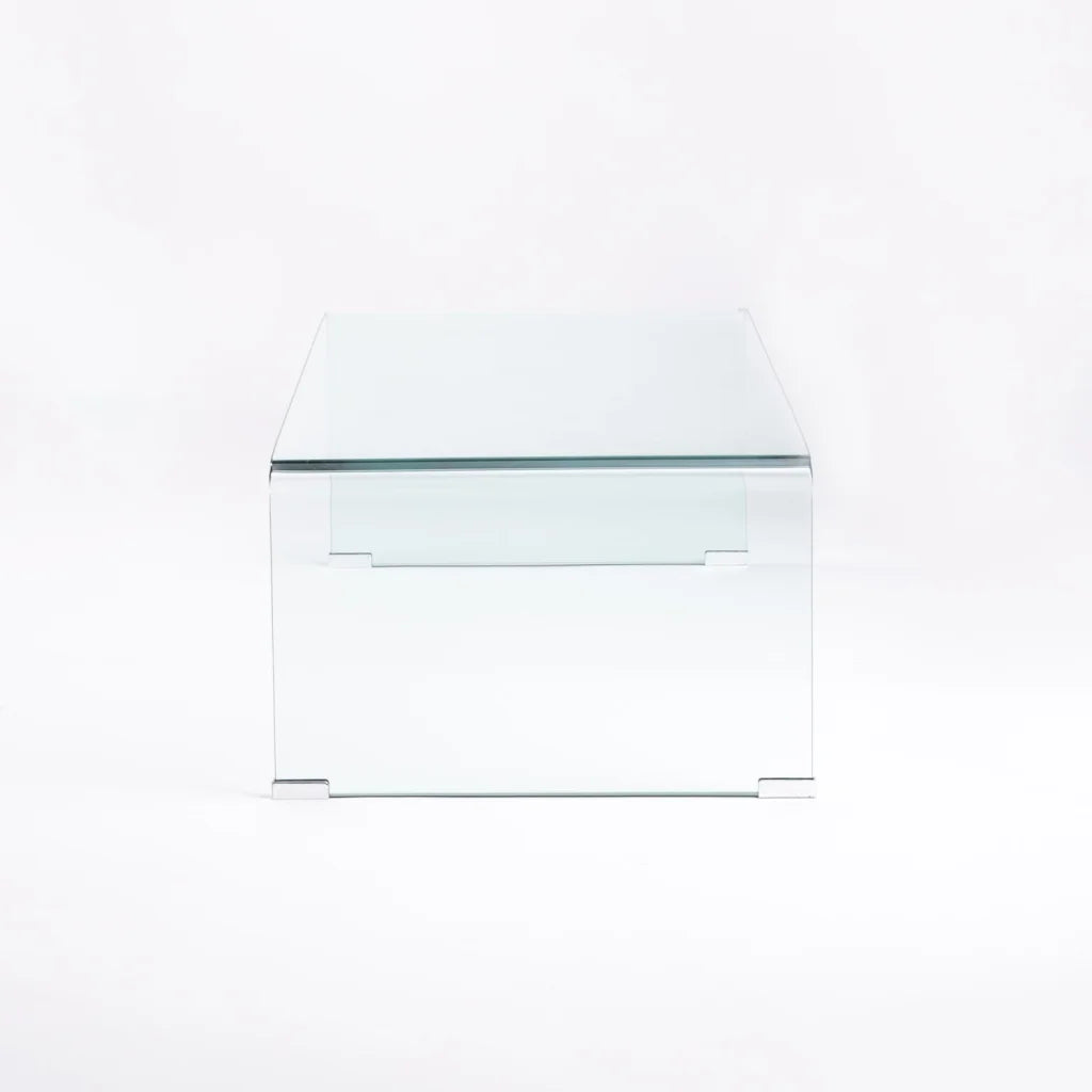 RUBY 12MM TEMPERED GLASS COFFEE TABLE - 110 x 55cm
