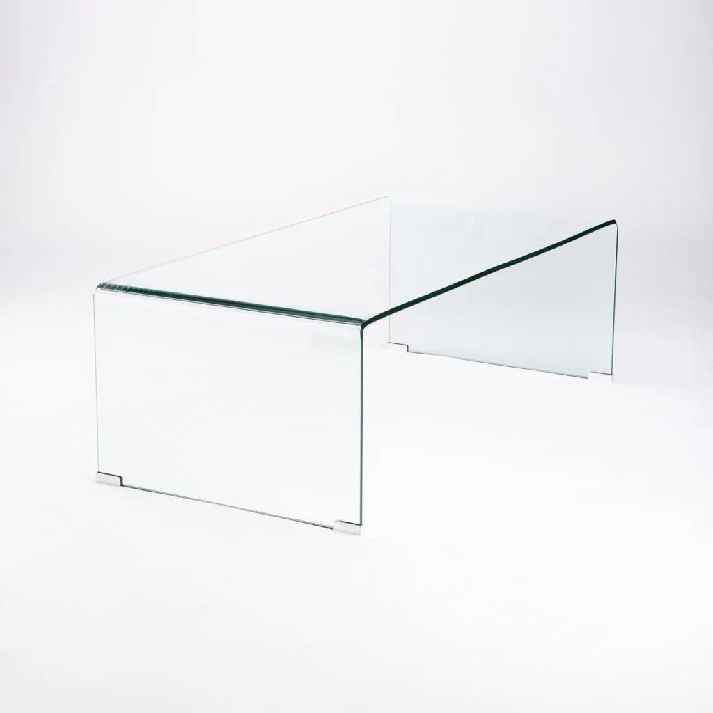 RUBY 12MM TEMPERED GLASS COFFEE TABLE -  120 x 60 cm