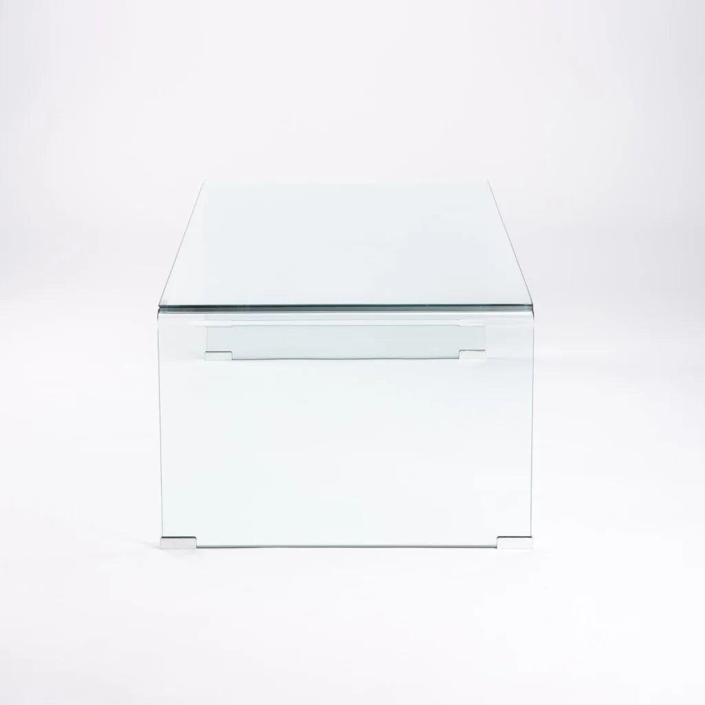 RUBY 12MM TEMPERED GLASS COFFEE TABLE -  120 x 60 cm