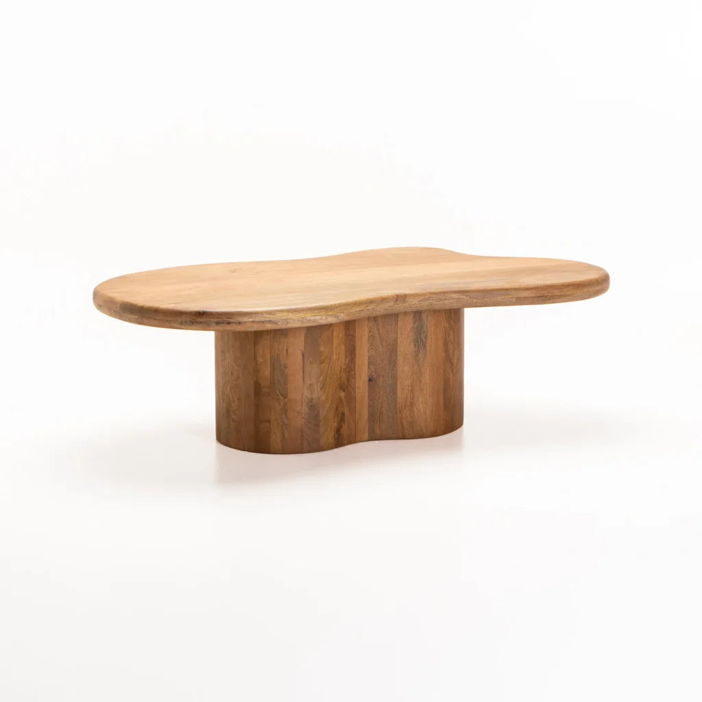 RUMI 130x70cm SOLID WOOD COFFEE TABLE