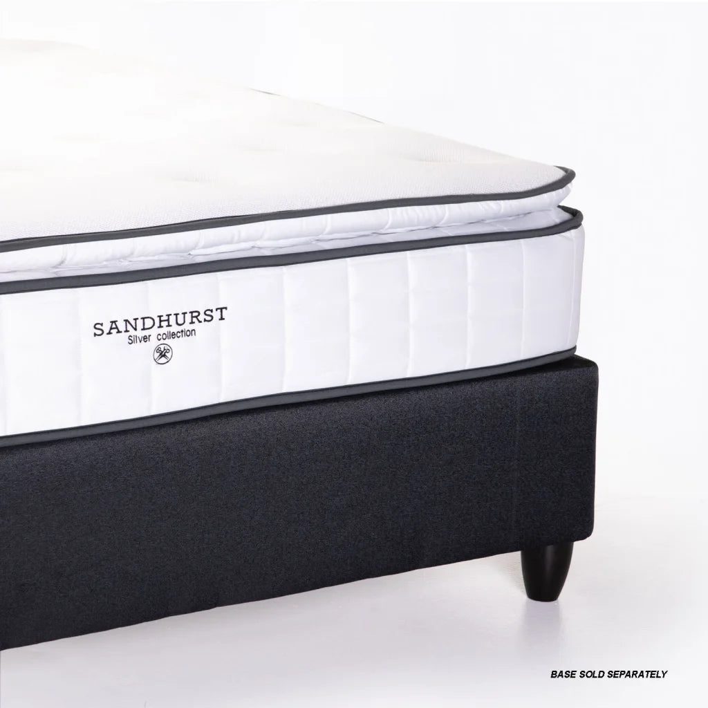 SANDHURST BLISS TUFTED PILLOW TOP MATTRESS SINGLE