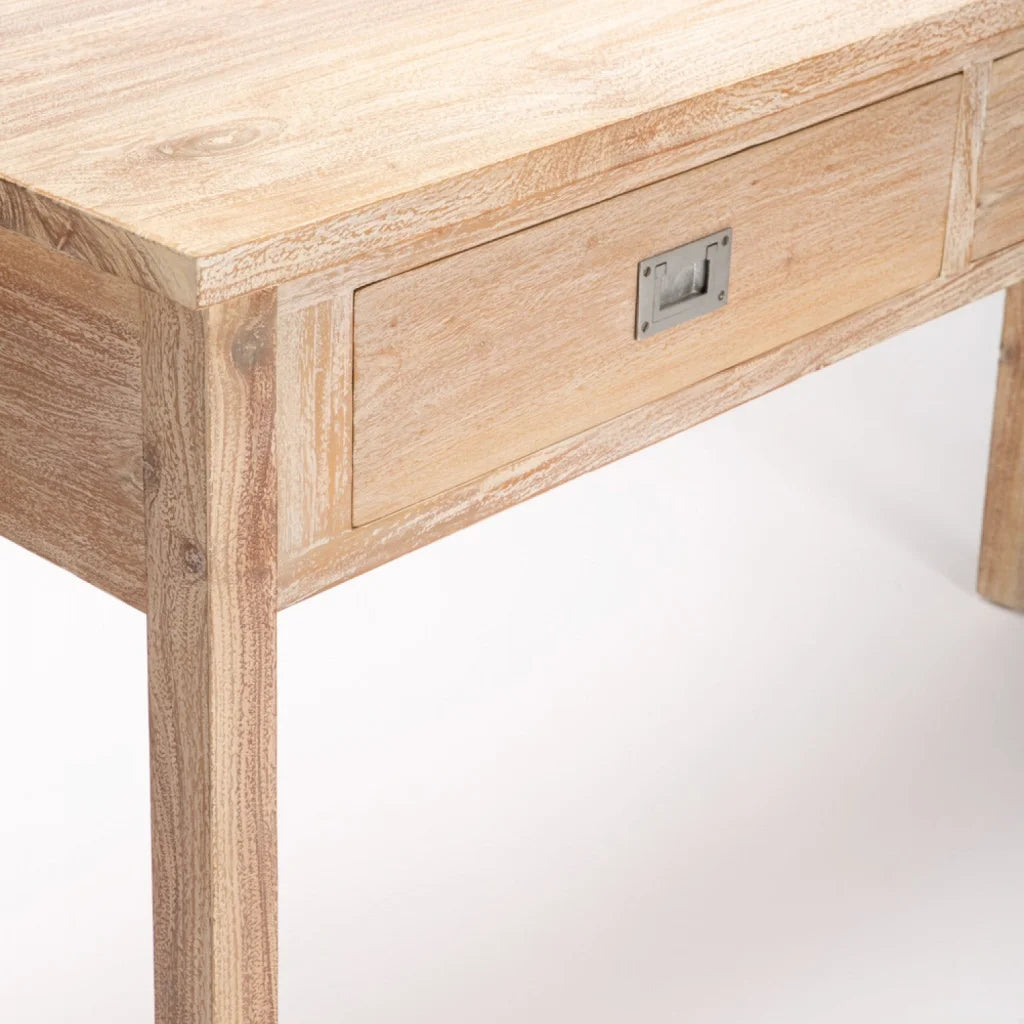 SARI 2 DRAWER SERVER - WHITEWASH